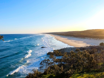 Minjerribah coastline